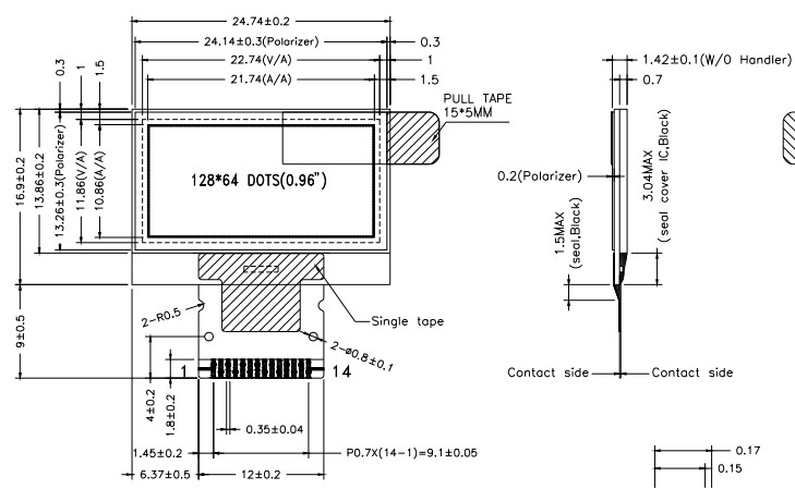 0.96 OLED 128x64 oled display-01 (1)